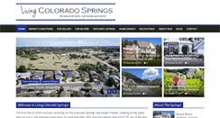 Desktop Screenshot of livingcoloradosprings.com